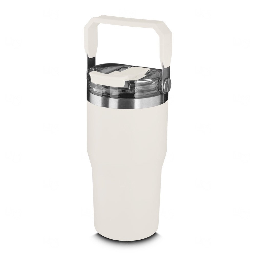 Copo Térmico Personalizado Inox 650ml com Tampa, Bico e Alça 