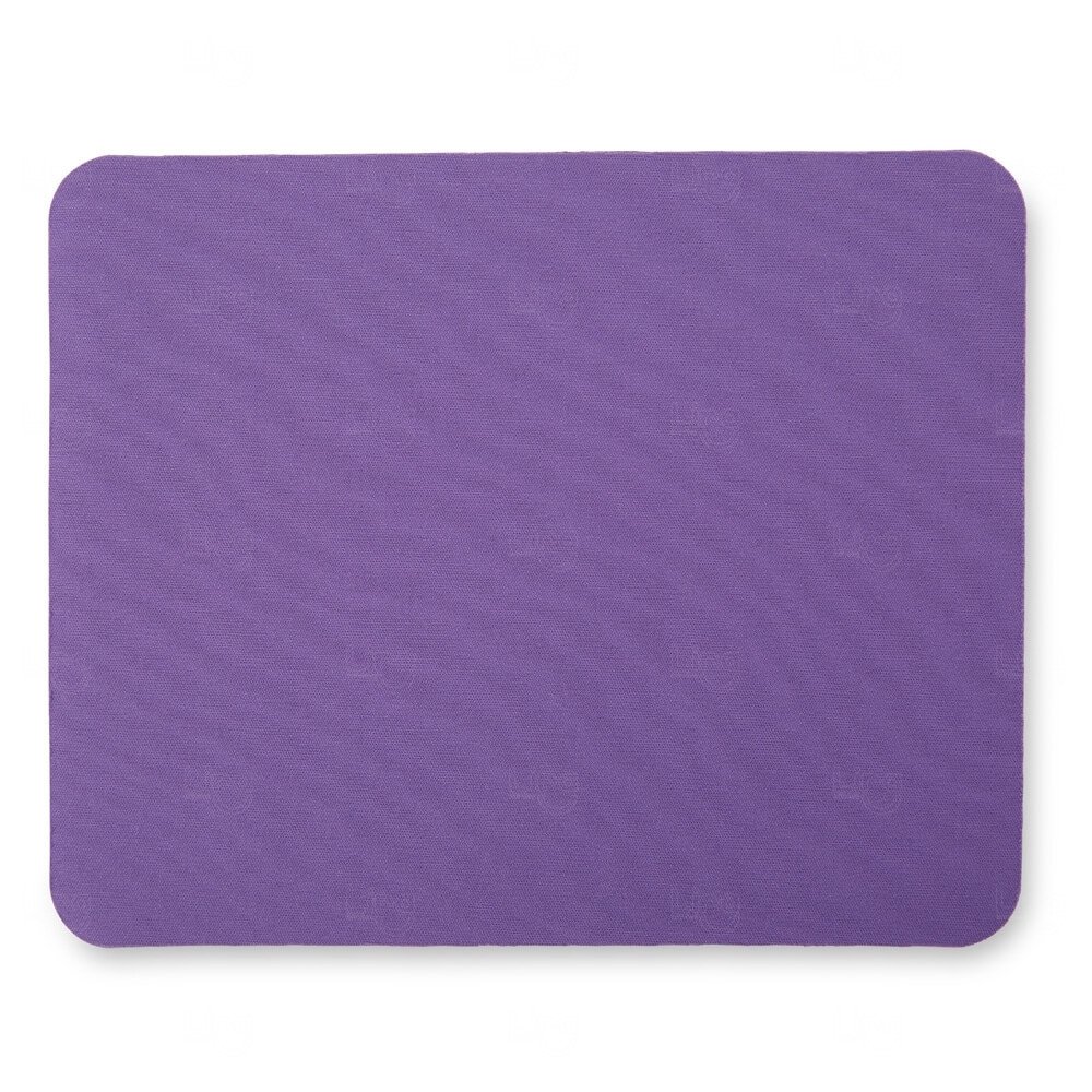 Mouse Pad em Poliéster Personalizado - 21,5 x 18 cm Roxo