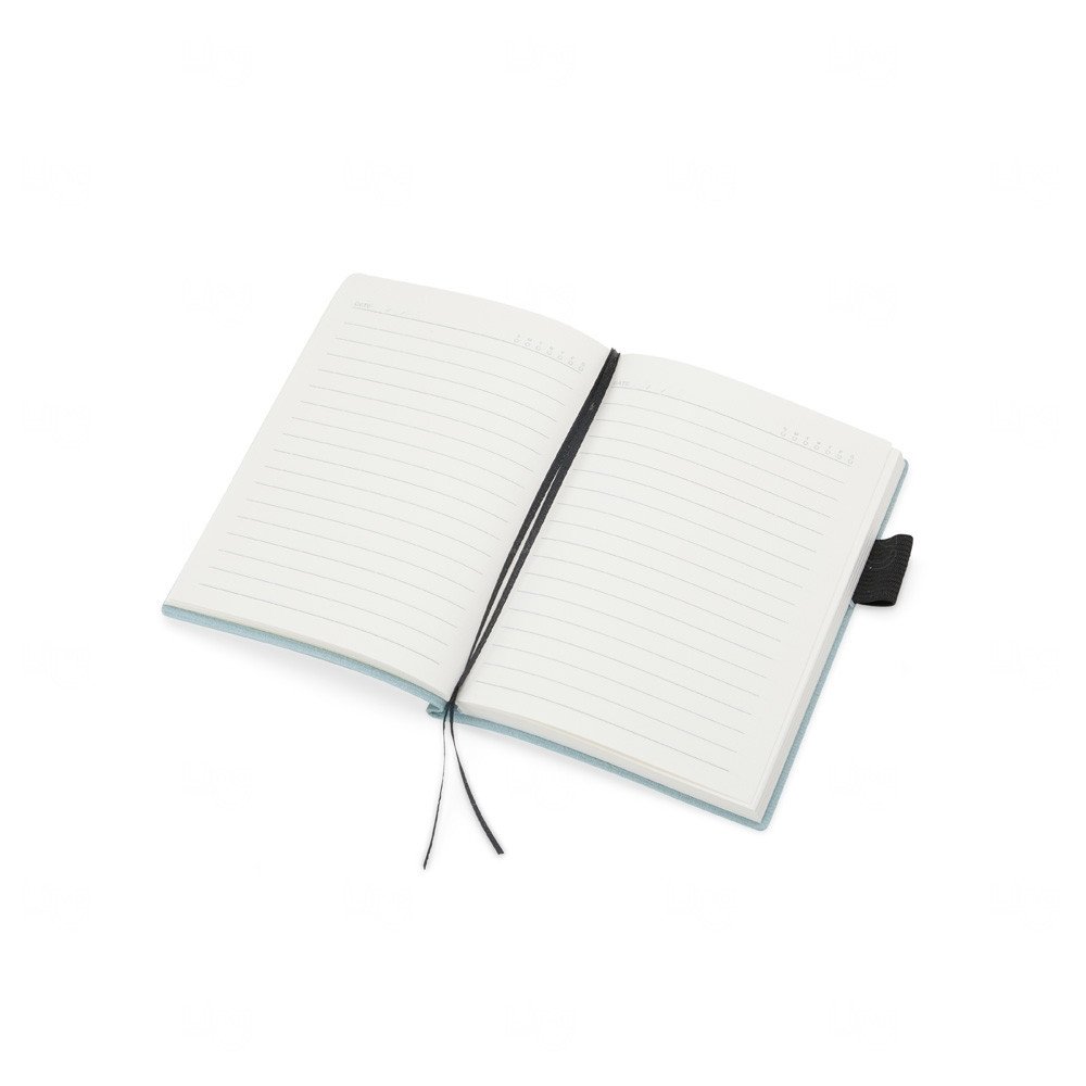 Caderneta A6 em Couro Sintético Personalizada - 14,7 x 10,9 cm 