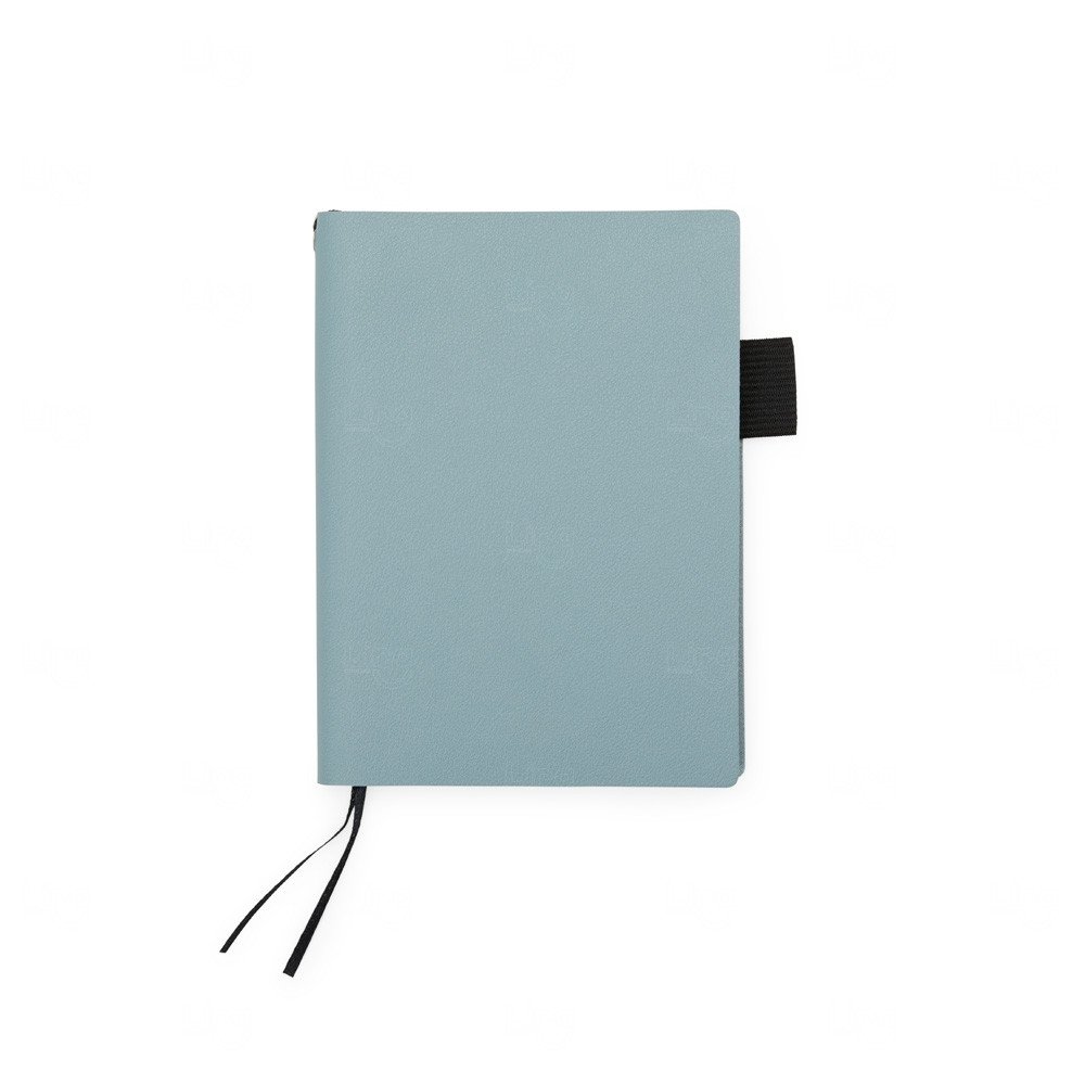 Caderneta A6 em Couro Sintético Personalizada - 14,7 x 10,9 cm 
