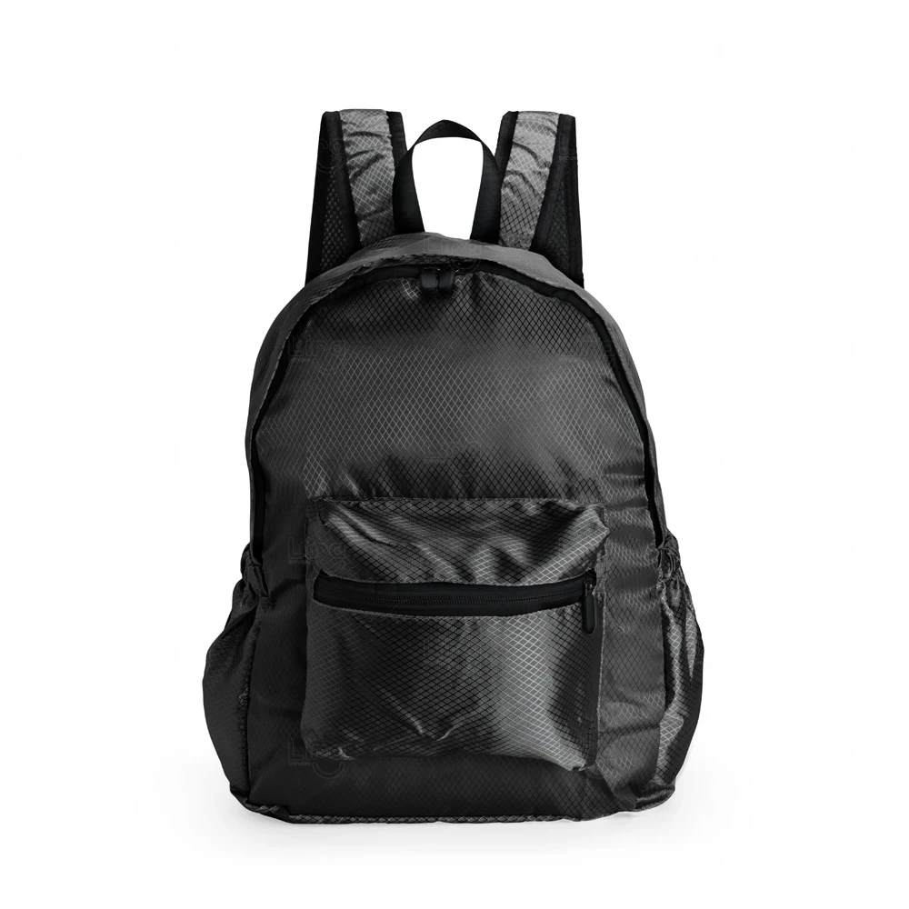 Mochila Dobrável Poliéster 18L Personalizada 