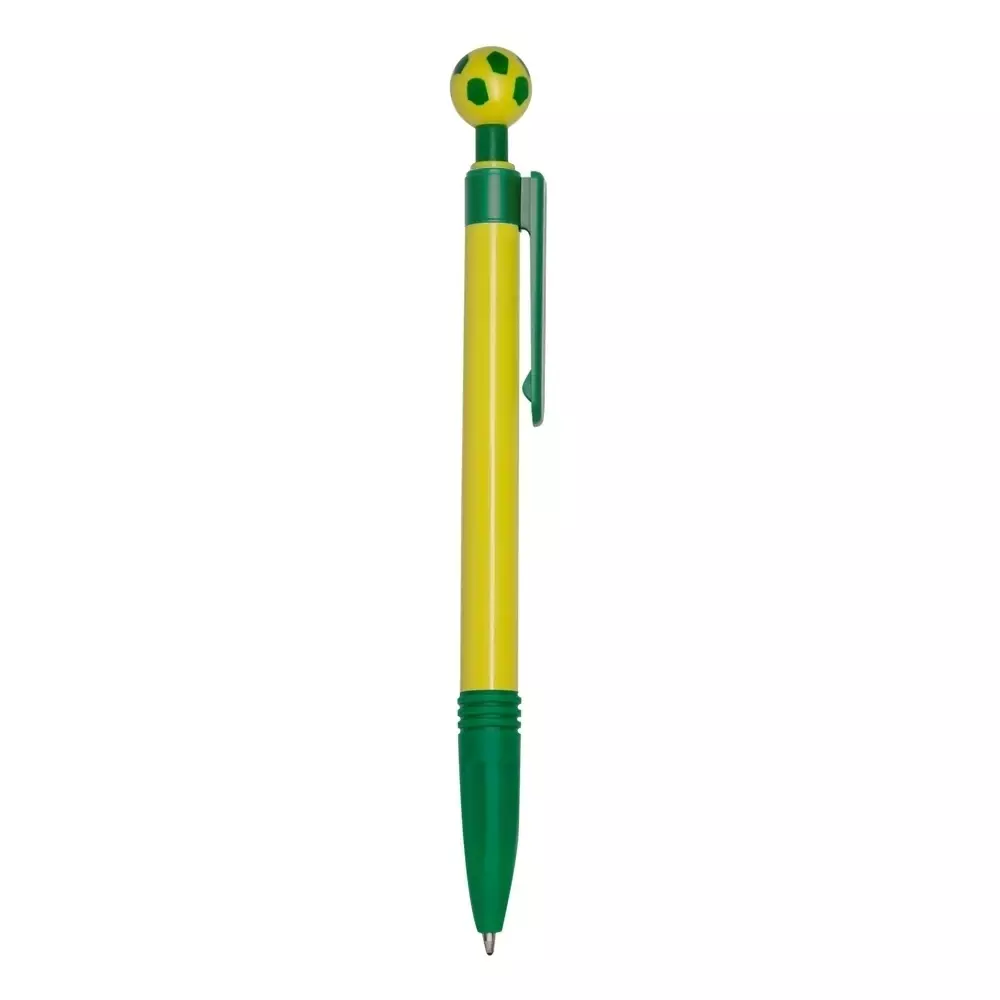 Caneta Plástica Copa Futebol Personalizada 